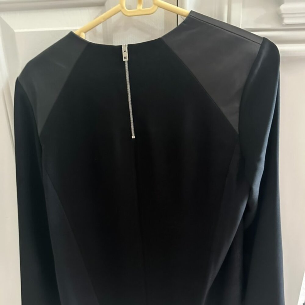 Rag & Bone Black Multi-Material Top - image 4